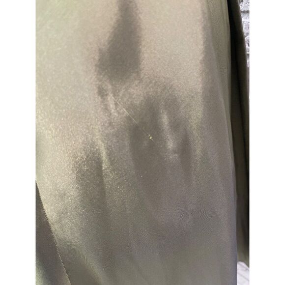 Vineyard Collection Women Iridescent Green A-Line Formal Dress Size 4 - Picture 9 of 12